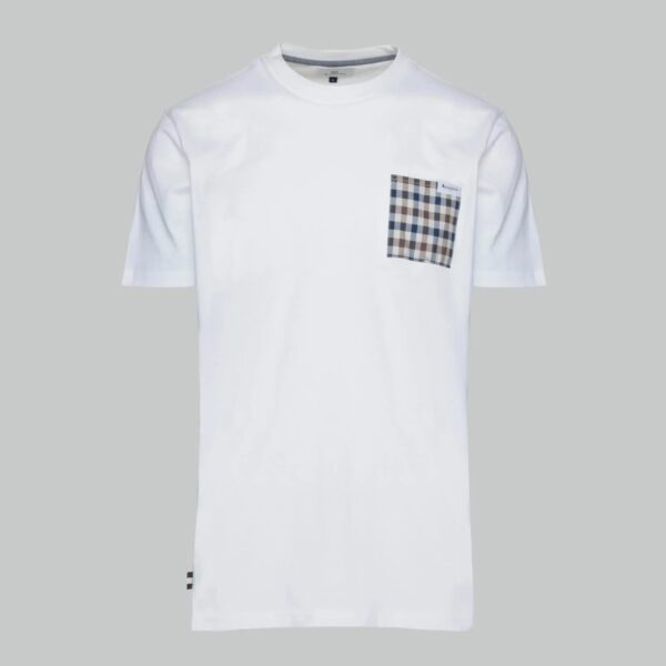 Aquascutum - Active Club Check Pocket T-Shirt - immagine 2