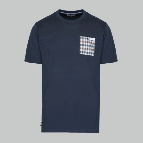 Aquascutum - Active Club Check Pocket T-Shirt - immagine 4